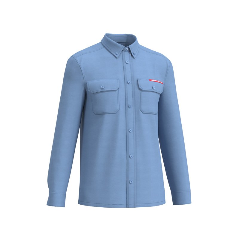 future-classics FLUID LONG SHIRT ブルー Kith Baby Collection 